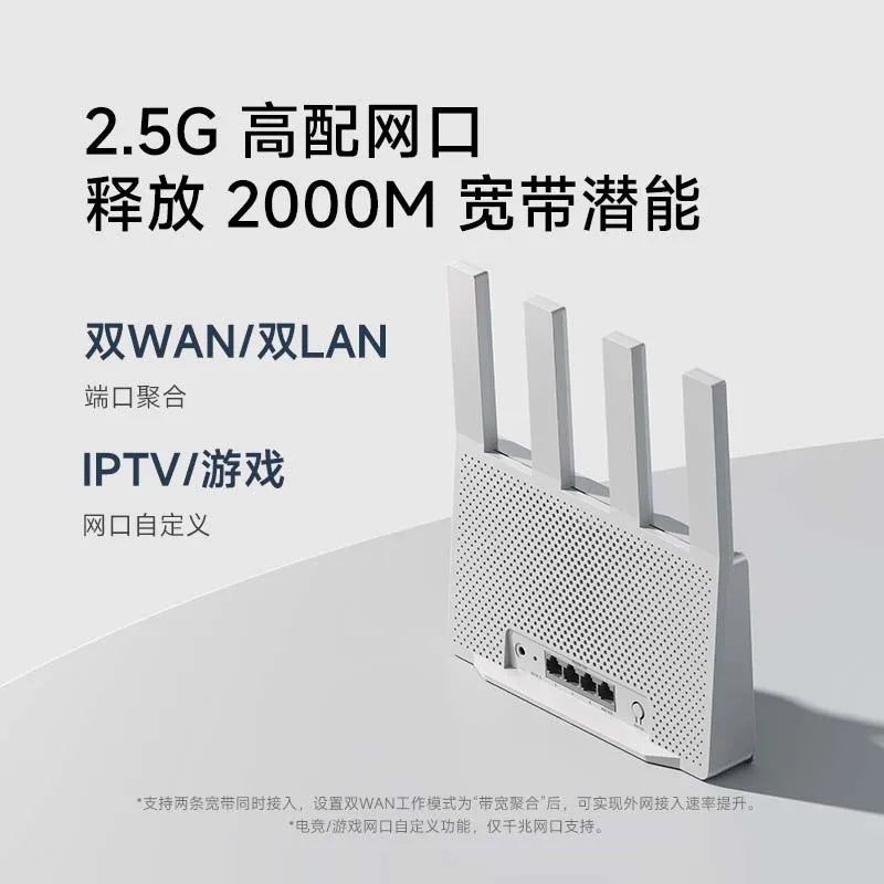 NEW Xiaomi BE3600 Router MLO Dual-Band WiFi 7 IPTV 2.5G High-End Ethernet Port Repeater VPN Mesh Networking Gaming Acceleration