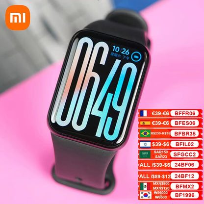 Xiaomi Mi Band 9 Pro Smart Bracelet 1.74 Inch AMOLED Screen 60Hz Fast Charging GPS Waterproof Sport Blood Oxygen Fitness Track