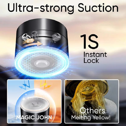 Magnetic Phone Holder Lazy Multi-funct Foldable Storage Holder Double Sided Suction Cup Vacuum Suction Phone Holder Dropshipping