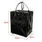 Reusable Grocery Bag On Wheels Shopping Trolley Rolling Tote Zipper Closure Lightweight Carries Folds Flat Unbreakable Handles