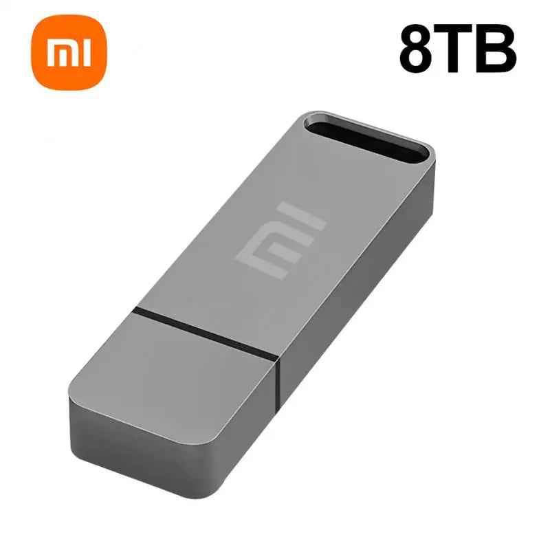 Xiaomi 16TB USB 3.0 Pen Drive 8TB 4TB High Speed Transfer Metal SSD Pendrive Cle Portable U Disk Flash Drive Memoria USB Stick